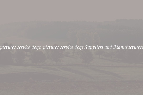 pictures service dogs, pictures service dogs Suppliers and Manufacturers