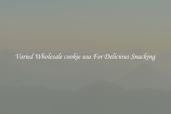 Varied Wholesale cookie usa For Delicious Snacking 