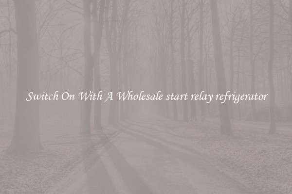 Switch On With A Wholesale start relay refrigerator