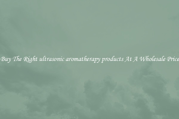 Buy The Right ultrasonic aromatherapy products At A Wholesale Price
