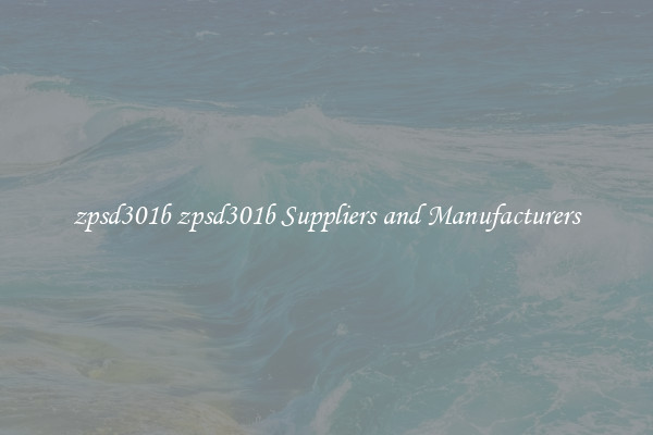 zpsd301b zpsd301b Suppliers and Manufacturers