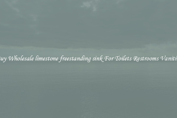 Buy Wholesale limestone freestanding sink For Toilets Restrooms Vanities